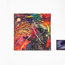 Sarah Esslinger-Dahlmann, Gruppenausstellung in der BBK-Galerie Oldenburg, Thema "Chaos"