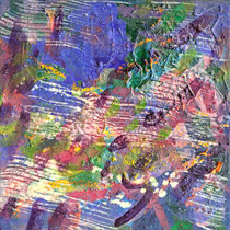 ohne Titel, 2024, 40 x 40 cm, Öl auf Leinwand