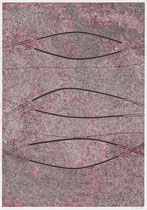 70. Arbeit 2003, 30 x 21 cm, Ritzzeichnung, Öl auf Papier
