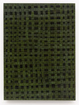6. Arbeit 2017, 42 cm x 31 cm, Ritzzeichnung, Ölfarbe auf Resopal
