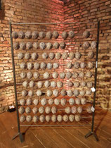 9 - "Abakus", 180x120cm, geformtes Papier / Metall | Foto: Gaby Sann