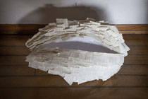 17 - "Wortmuschel", 50x30cm, Papier | Foto: Gaby Sann