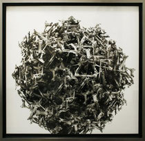 6 - "Nach dem Auto", 120x120cm, Fotoarbeit | Foto: Gaby Sann