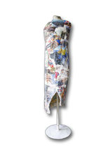 13 - "Cool Britannia", 180x40cm,  Papier / Wachs | Foto: Gaby Sann 