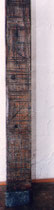 4 - "Sägewerk 2", 170x25cm, Holz / Granit | Foto: Gaby Sann