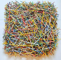19 - "Mikado!", 100x100cm, Foto: Gaby Sann