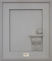 URN   A pale, quiet medium gray. Shadowy, classical and dignified. Has a calm attitude suitable in both modern and historic environments.