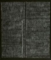 Alles, wie es will I, 2022, 29,2 x 25,8 cm, Puder, Eitempera auf Vlies