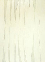 Songbird #1, 2018, 80 x 59 cm, Eitempera auf Voile