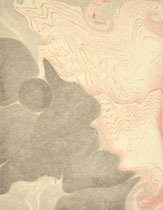 from water 10, 2023, 31,5*24,5 cm, tusche auf wasser auf awagami papier