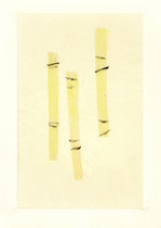 Intuition 9, 2021, 37,9 x 26,9 cm, Eitempera, Graphit auf lackiertem Awagami Papier