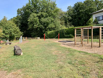 Unser neuer Spielplatz auf dem oberen Schulhof...