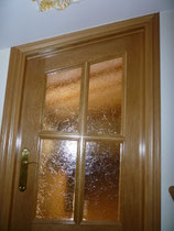 Vidrio dunas con descuadre de puerta interior