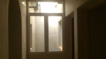Ventana de 2 hojas abatibles con fijo superior