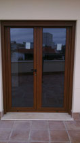 Puerta de 2 hojas abatibles en serie RPT