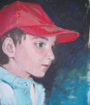 Moritz, 2010, Acryl auf Pappe 40x60