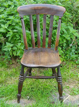 KT0384/ Kitchen Chair ~1910, Eiche, H 88, B 47, T 55, Sitzh. 46 cm, EUR 90,-