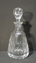 4335/ Kristall-Karaffe, ~ 1900. H 24cm, EUR 36,-