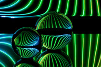 Motiv-298 (Fotografie, LED Light Painting, Glassball 07)