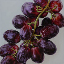 Red Grapes, 50 x 50 cm, oil on canvas