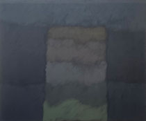 untitled, 2025 (acrylic on canvas, 100 x 120 cm)