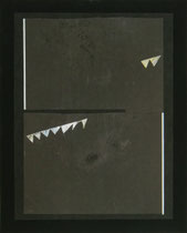 "Party", 2014 (collage, board, photography on board, 50 x 40 cm)