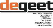 Kapittelstraat 10 verhuist vanaf 1/2/17 naar Bremakker 4 3740 Bilzen - Belgium Phone:+32 89413097 Email:degeet@telenet.be