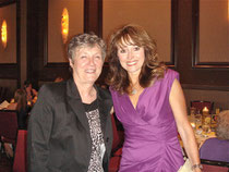 Cindy Wagner with one of her former students