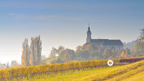 Kloster Birnau im herbstlichen Kleid