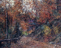 "Couleurs d'automne en Ardenne" - huile sur  toile  60x50