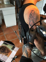 Mauri Manolibera Tattoo - Mauri's Tattoo& Gallery, Mauri Manolibera Tattoo - freehandtattoo  , Svizzera - Italia