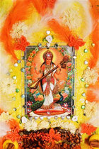 "Saraswati-Devi: Goddess of Knowledge and Arts" 