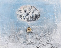 Guten Einkauf ! Acrylfarbe, mixed media auf Lw. 40 x 60 cm 