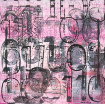 EDWARD, Acrylfarbe, Druck auf Lw. 60 x 60 cm