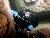Unterwasserfotos Meer, Unterwasserfotos Höhle, Unterwasserhöhlenfotos von Heinz Toperczer, cave
