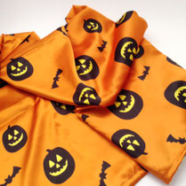 ハロウィン233　ファブリック　かぼちゃ&こうもり　1120×2520　￥2,000＊2枚あります＊