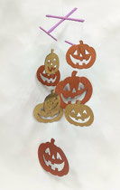 ハロウィン158　モビール　かぼちゃ　￥1,500　＊オリジナルです＊