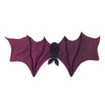 ハロウィン125　こうもり　紫ラメ　700W  　￥1,000