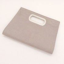 レディースバッグ139　クラッチ　グレージュ2WAY　320×225　￥2,000