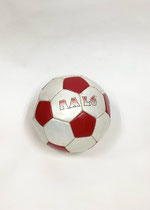サッカーボール106　RALO 赤&白　14㎝　￥600