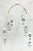 ベッドメリー101　星&ボールアーチナチュラル　400×550H 　¥1,500