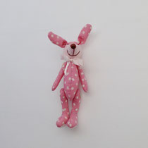 ぬいぐるみ344　くま　ピンク水玉　185H(140H）　￥700