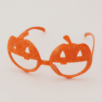 ハロウィン137　めがね　ハロウィンかぼちゃオレンジ　￥400
