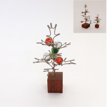 クリスマス208　ツリー　ワイヤーヒイラギ　Ｓ　130Ｈ　￥900