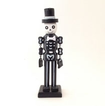 ハロウィン184　ガイコツ　シルクハット　215H 　￥500