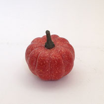 ハロウィン217　かぼちゃ　濃オレンジ斑点入り　68Ｈ　￥200　＊3つあります＊