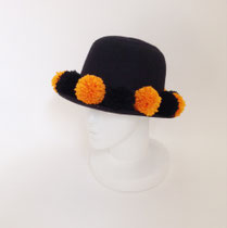 ハロウィン295　帽子ポンポンハット　59㎝　￥2,800　＊オリジナルです＊