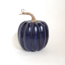 ハロウィン296　かぼちゃ　黒&紺　160Φ205H 　￥600