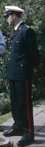 Egbert Nauta in uniform Korps Mariniers  "Barathea".