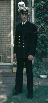 Evert Nauta in uniform Nedloyd.